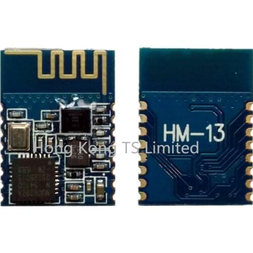 HM-13 dual mode Bluetooth module 4.0 BLE EDR spp serial port transparent transmission compatible with Bluetooth 2.1