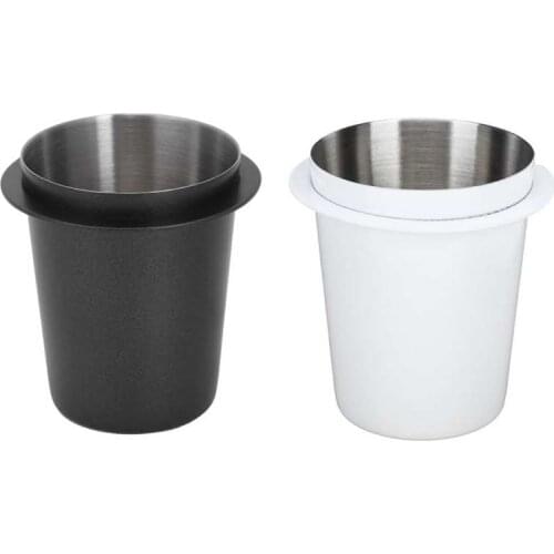Coffee Dosing Mug 58mm Stainless Steel Handle Coffee Dosing Cup Dosing Tool Making Supplies