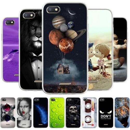 Fashion Case For Xiaomi Redmi 6A Cases Silicon Animal Pattern Cover On Xiaomi Redmi 6 Pro Xiaomi Redmi 6 TPU Painted Phone Coque