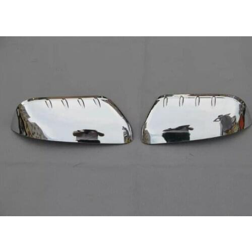 Car rearview mirror cover for Ford Explorer 2011 2012 2013 2014 ABS chrome Decorative shell for reversing mirror