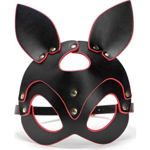 Bunny Girl Face Mask Stage Performance Bunny Mask Couple Sexy Eye Mask Alternative Women Adult Sex Toys Flirt Exotic Accessories