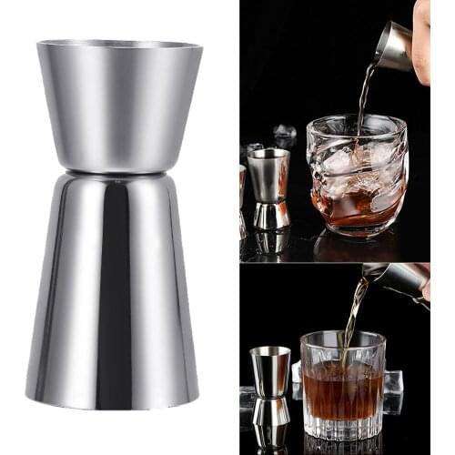15/30ml Stainless Steel Cocktail Shaker Measure Cup Drink Spirit Measure Mug Kitchen Gadgets
