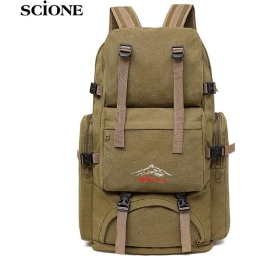 Outdoor Military Tactical Backpack Large Capacity Camping Bags Mountaineering Bag Mens Hiking Rucksack Travel Backpack X191A
