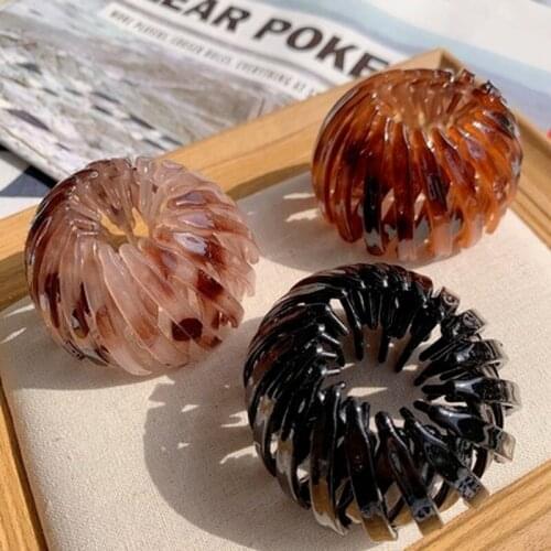 Magic Hairpin Shark Clip Simple Hairpin Lazy Braider Tool Ponytail Hair Clips Women Headband Hair Styling Accessories DIY Hair