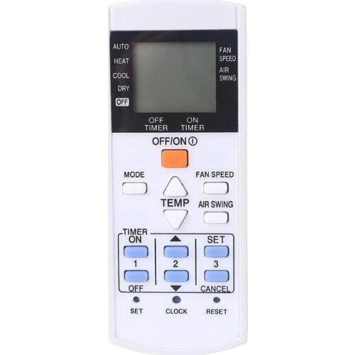 2021 New 1Piece White Air Conditioner Remote Controller for A75C3297 A75C3407 A75C3297