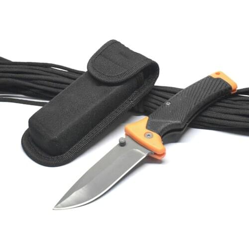 6 Pcs/Lot Folding Scout Knife Outdoor Survival Camping Hunting 7Cr17 Tactical Pocket Knife with Box