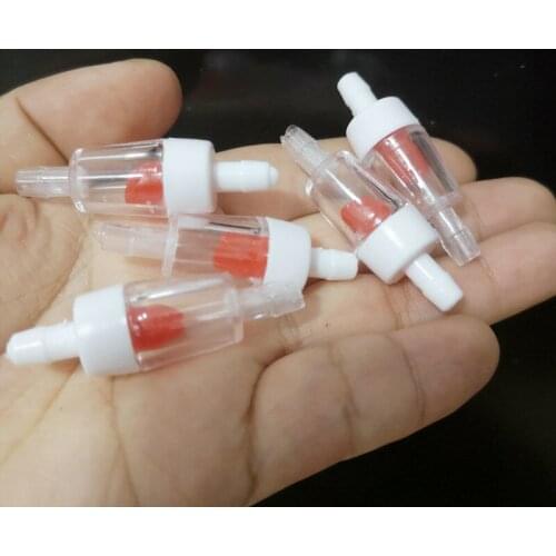 6pcs Aquarium Air Pump Check Valve Fish Tank 5 pc One Way Non-Return Check Valve Aquarium Co2 System Air Pump