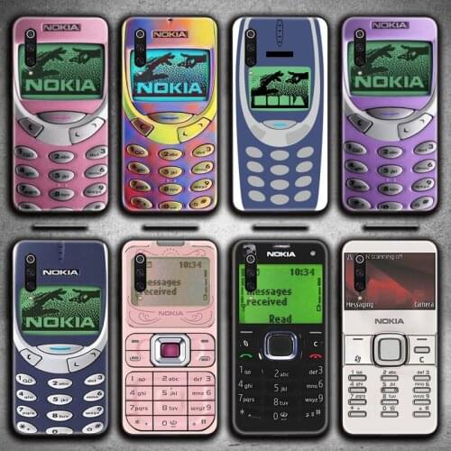 Nokia Aesthetic Retro Phone Case for Xiaomi Mi Note 10 Lite Mi 9T Pro xiaomi 10 10 CC9 Pro