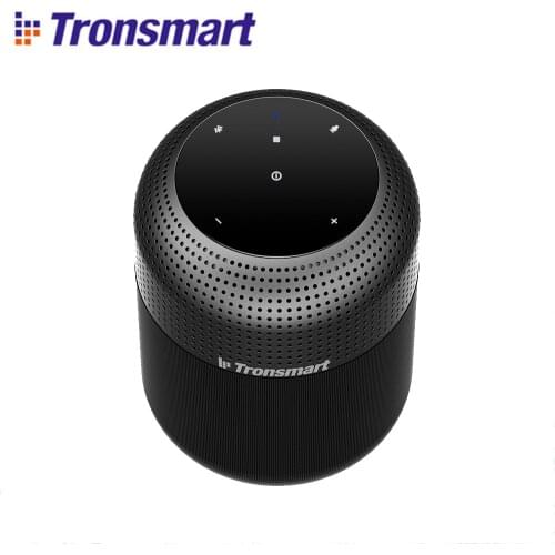 Tronsmart T6 Max Bluetooth 5.0 Speaker 60W 360 Degree Surround Sound Home Theater Column Voice Assistant NFC IPX5 Deep Bass