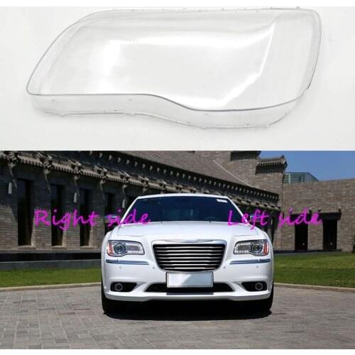 For Chrysler 300C 2011 2012 2013 2014--2020 Car Headlight cover Headlamp Lens Auto Shell Cover