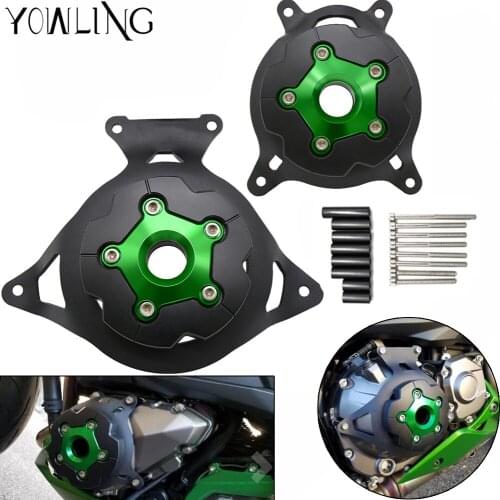 For Kawasaki Z800 Z 800 2013 2014 2015 2016 CNC new Green Motorcycle Engine Stator Cover Engine Protective Cover with Z800