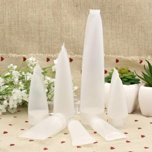 5Pcs/pack15ml/20ml/ 30ml/ 50ml/100ml Travel Empty Clear Tube Cosmetic Cream Lotion Shampoo Bath Lotion Containers Bottles