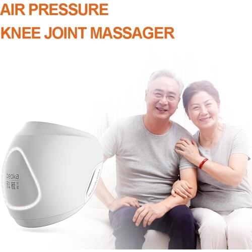 Electric Knee Massager Air Pressure Red Light Irradiation Magnet Knee-joint Vibrator Physiotherapy Instrument for Pain Relief