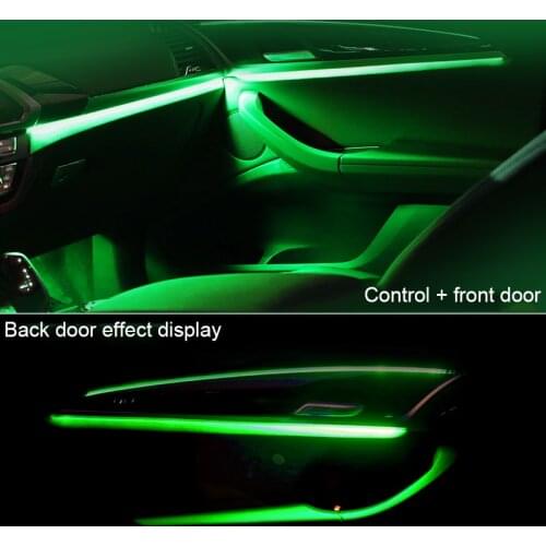 Car Interior Lighting for BMW X1 5series F10 F11 F18 F48 led ambient lamp lights interior decorative led stripe atmosphere lamps