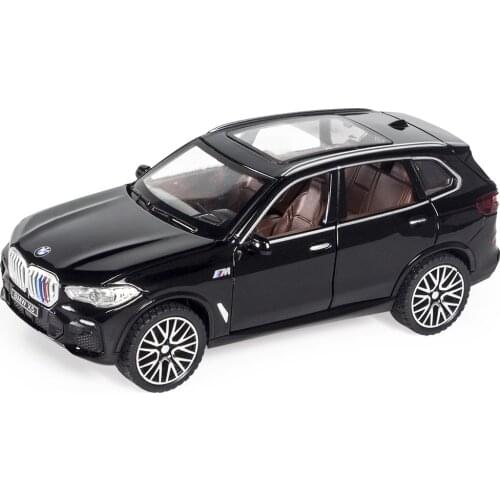 TAKARA TOMY 1:32 Model Car Boy Sound Light Toy Car Childrens Toy Gift Collection with Acousto-optic Return Force BMW X5
