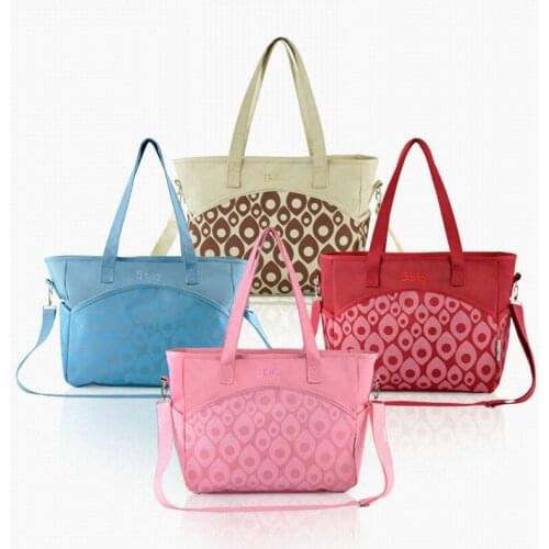 NEW Mommy Bag Lovely Multicolored Baby Diaper Bag Large-Capacity Fashion Mothers Maternity Bag Baby Stroller Nappy Bag 10028