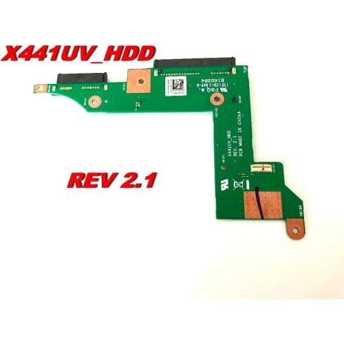 Original For ASUS X441UV HDD BOARD X441UV board _HDD Rev2.1 tested good Free shipping Connectors