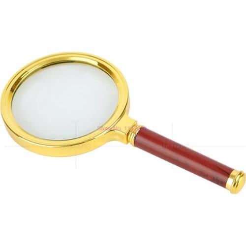 80pcs 10X Portable 60mm Handheld Reading Magnifier Glass Eye Loupe Magnifying Glass Magnifier for Reading Jewelry