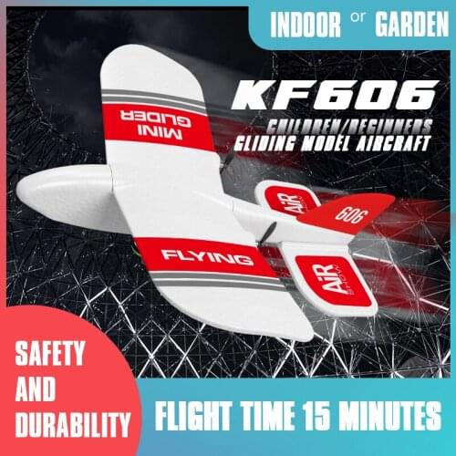 KF606 RC Airplane Flying Aircraft EPP Foam Glider Toy Airplane Rc 2.4Ghz Glider Rc Plane Toys For Children Avion Rc Air Plane