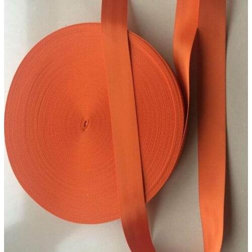 30 meters Roll Seat Belt Webbing Safety Strap orangeColor 48mm Wide 5 Bars