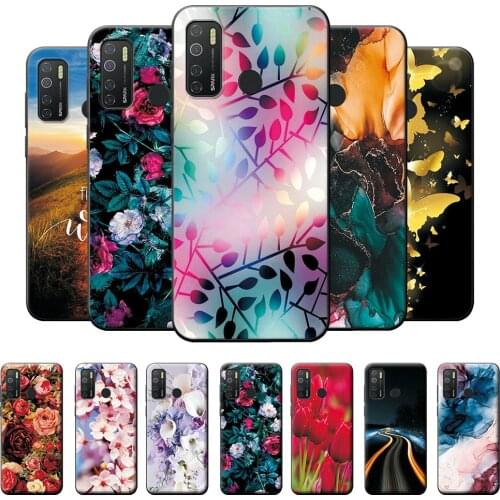 For Tecno Camon 15 Case For Tecno Camon 15 Soft TPU Cool Back Cover Bumper on Tecno Camon 15 Silicone Cover Case Camon 15 6.6"