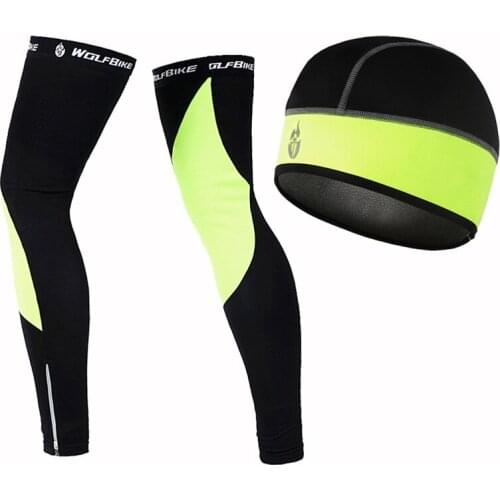 Fleece Warm Riding Equipment Warm Leg Jacket Fleece Windproof Hat Leg Jacket Warm Suit Leg Sleeve Women Long Leg Warmers