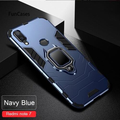 Armor Case For Xiaomi mi 8 Lite Pro Redmi Note 7 6 5 Pro 5 Plus Case Cover For Xiaomi Max 3 2 Mix 2s Mi 6X 5X Finger Ring Fundas