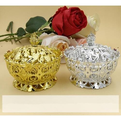 10pcs Candy box creative wedding / wedding / celebration / birthday party / gilded silver crown candy box large capacity