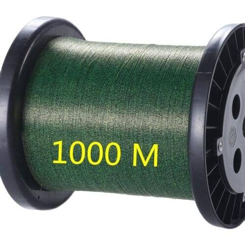 1000M Super Strong Carp Fishing Invisible Fishing line Speckle 3D Camouflage Sinking Thread Fluorocarbon Coated Fishing Line