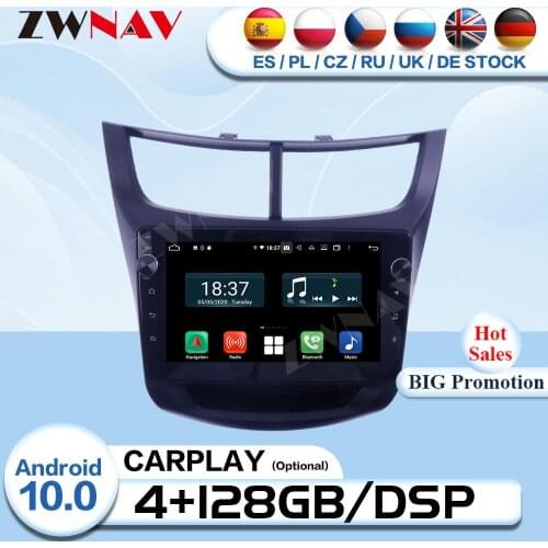 2 Din Android 10.0 Multimedia For Chevrolet Sail 2015 2016 2017 2018 2019 Radio Receiver Audio Stereo GPS Video Player Head Unit