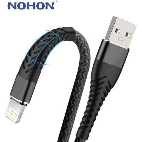 2m 3m Quick Charge Charger Data USB Cable For iPhone XR X XS 12 Mini 11 Pro Max 6 6s 7 8 Plus iPad Origin Mobile Phone Cord Wire