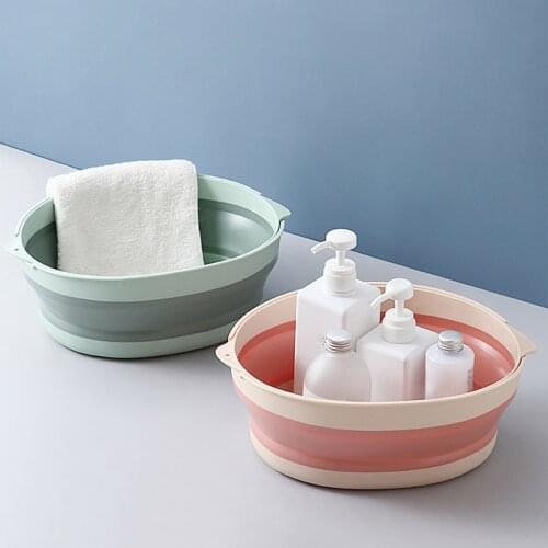 2-In-1 Design Food Drainer Strain Basket Storage Basket Washbasin Serving Bowl With Hollows Kitchen Gadgets And Accessories
