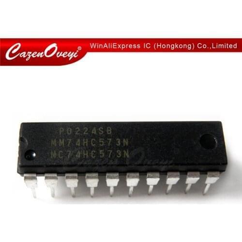 40pcs/lot SN74HC573AN SN74HC573N 74HC573 DIP-20 In Stock