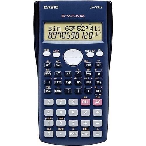 Casio FX-82MS 10 + 2 Digits Scientific Function Calculator