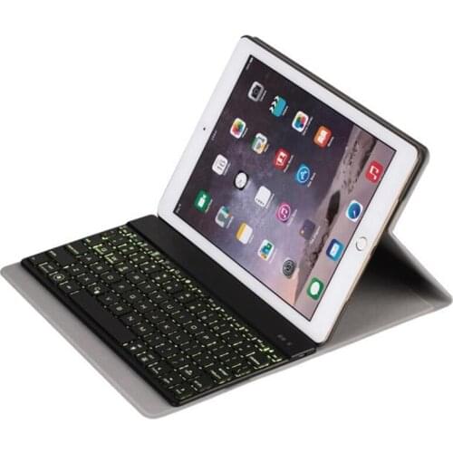 Magnet PU Leather Case with 7 Colors Back-lit Removable Keyboard for Huawei Mediapad M6 10.8 Inch 2019 Tablet Smart Cover+Pen