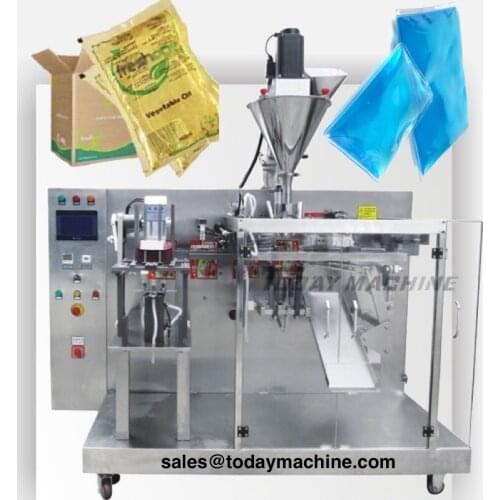 Automatic Condensed Milk Chilli Sauce Pouch Packing Machine