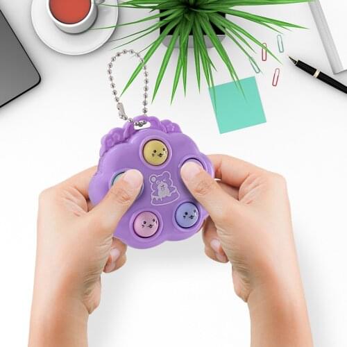 Simple Dimple Toys Interactive Whack A-Gopher Decompression Game Fidget-Cube Fidget Toy Stress And Anxiety игрушки для детей N