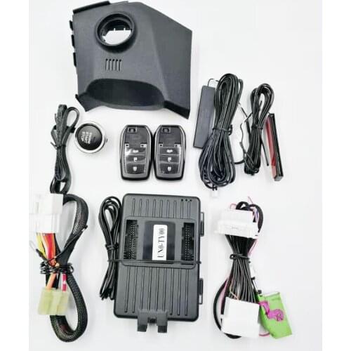 For Toyota Corolla 2014-2018 Car Engine Push To Button Start Stop Remote Key Start Stop Keyless Entry with Panel Plug and Play