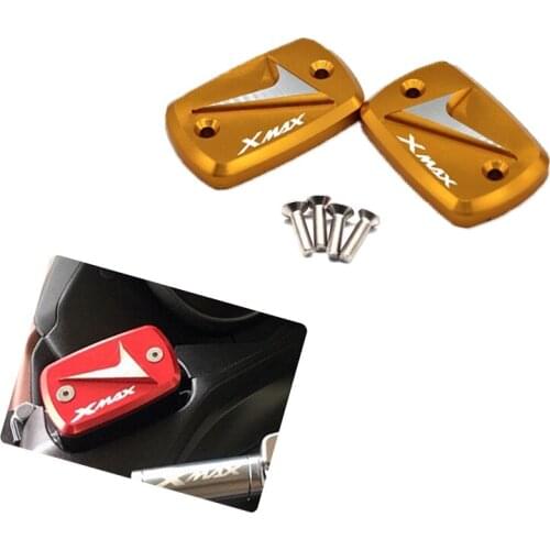 Motorcycle front brake master cylinder oil storage tank cover is suitable for Yamaha XMAX250 XMAX 250 XMAX 300 400 2017-2018