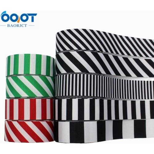 L-20817-802,25mm10yardsColor stripesThermal transfer Printed grosgrain Ribbons,Party decoration,Clothing DIY Materials