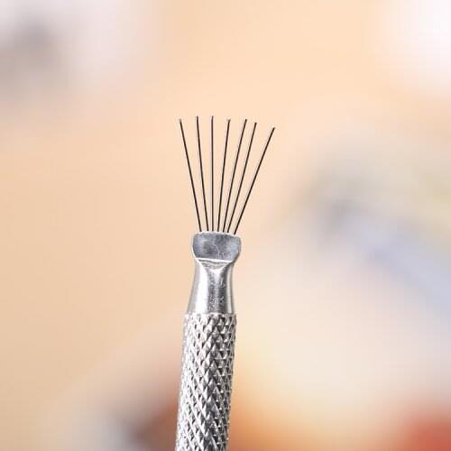 Metal Needle brush DIY Plasticine Polymer Clay Playdough Tools Tool Set Mold Toys Hobbies Learning Education