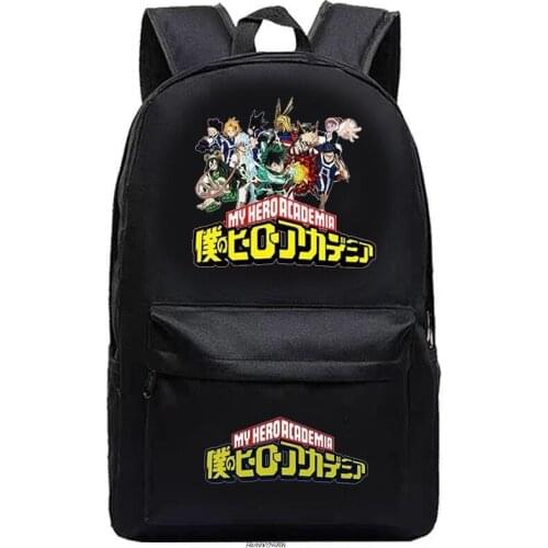 My Hero Academy Backpack School Bags for Teenagers Girls Kids Boys Children Student Travel Backpack Laptop Bolsa Escolar