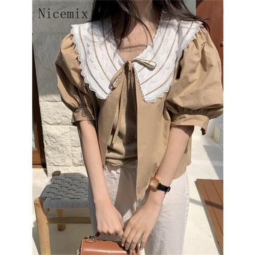 Кружевные блузки NICEMIX China At AliExpress