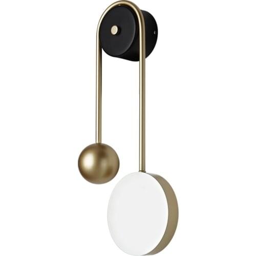 Nordic minimalist bedside wall lamp modern fashion living room bedroom decor Eco-friendly PVC material lampada comodino