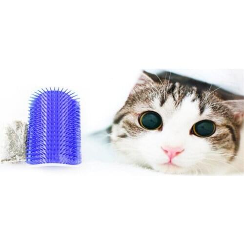 New Cats Supplies Pet Corner Massage Machine Practical Plastic Cat Carding Bite With Cat Pet Products Pet Toy For Cat Brush Comb