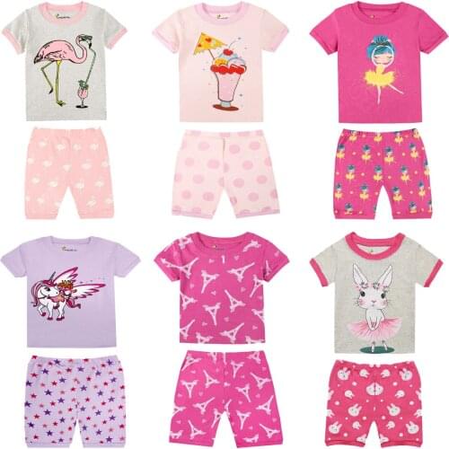 Summer Baby Girls Princess Pajamas Children Unicorn Pijamas Infantil Unicorn Pyjama Kids Santa Pajama Kids Kids Pajamas Pyjamo