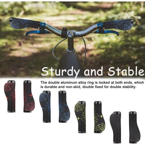 Bicycle Bike Handlebar Grip MTB Road Bike Silicone Handle Bar Cover Comfy Hand Rest Mountain Bicycle Bar End Covers Excellently