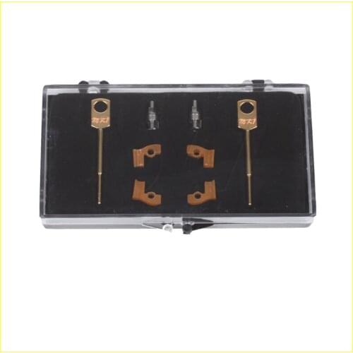 2 Sets/box Dental Lab Technician Instrument MK1 Attachments Parts for Metal Partials Dental Material Products