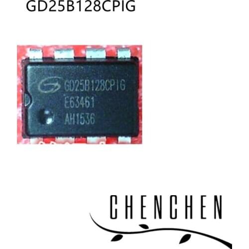 2pcs/lot GD25B128CPIG 25B128CPIG 128Mbit 16MB DIP8 100% New Original