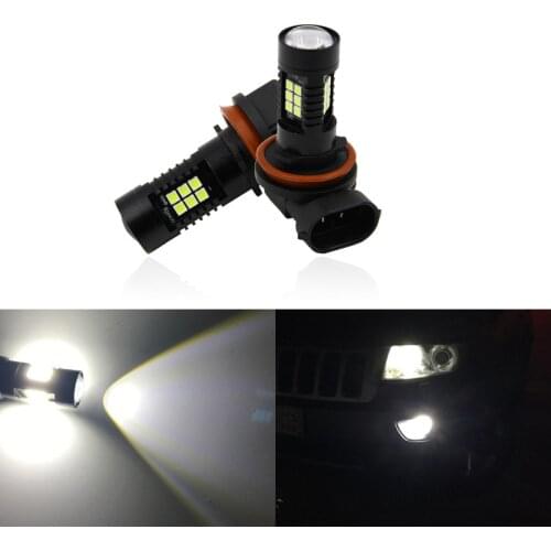 2x Canbus H11 Led Bulbs For Jeep Grand Cherokee 2014-2019 Auto Led Daytime Running Light Bulb